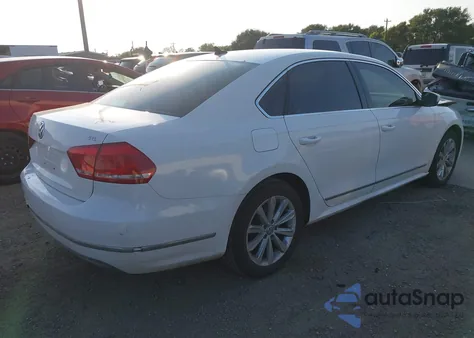2013 Volkswagen Passat 2.5L Sel Premium из США, поврежденный, VIN 1VWCH7A38DC019811